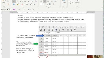 Learning PSPP Guide 1