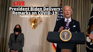 LIVE: President Joe Biden Delivers Remarks on COVID-19 Pandemic