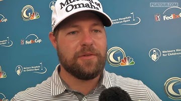 Moore interview after Round 2 of Shriners Hospitals for Children Open