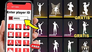 🔥LA MEJOR APP para DESBLOQUEAR todos los EMOTES GRATIS en FREEFIRE 2021 COMO RECLAMAR EMOTE GRATIS screenshot 2