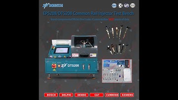 DTS208/EPS208  Common Rail Injector Test Bench