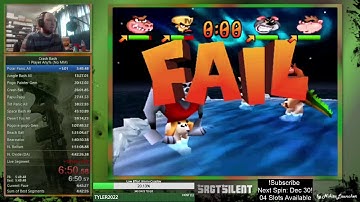 Crash Bash - 1 Player Any% (No MM) - 12/27/20 - 4:13:30 PB