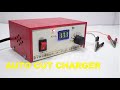 Auto cut battery charger from 220V | Automatic 12v battery charger | Step by step