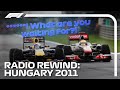 Button wins wetdry thriller in budapest  radio rewind  2011 hungarian grand prix