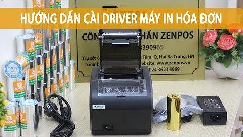 Hướng dẫn cài driver máy in hóa đơn Tawa PRP-085K