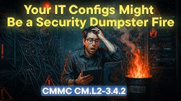 CMMC CM.L2-3.4.2 – Your IT Configs Might Be a Security Dumpster Fire