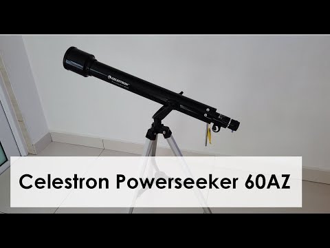 Celestron Powerseeker 60az - YouTube