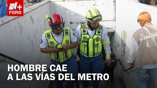 Man dies after falling onto Metro tracks at Panteones Station, Line 2