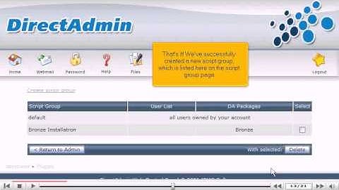 Administering Installatron installations