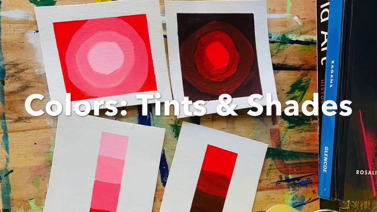 Lesson Two Colors Tints Shades Free Online Art Class for Kids Part 5