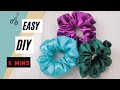 How to make a SCRUNCHIE easy || scrunchie DIY || sewing tutorial