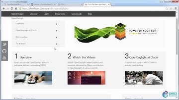 CCNA 200-125: Open Daylight (ODL) and Cisco OpenFlow App