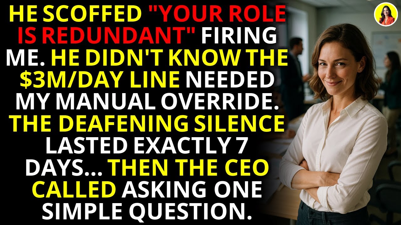 Fired as 'Redundant'? My Secret Override Cost Them $21M 💼 | #OfficeRevenge