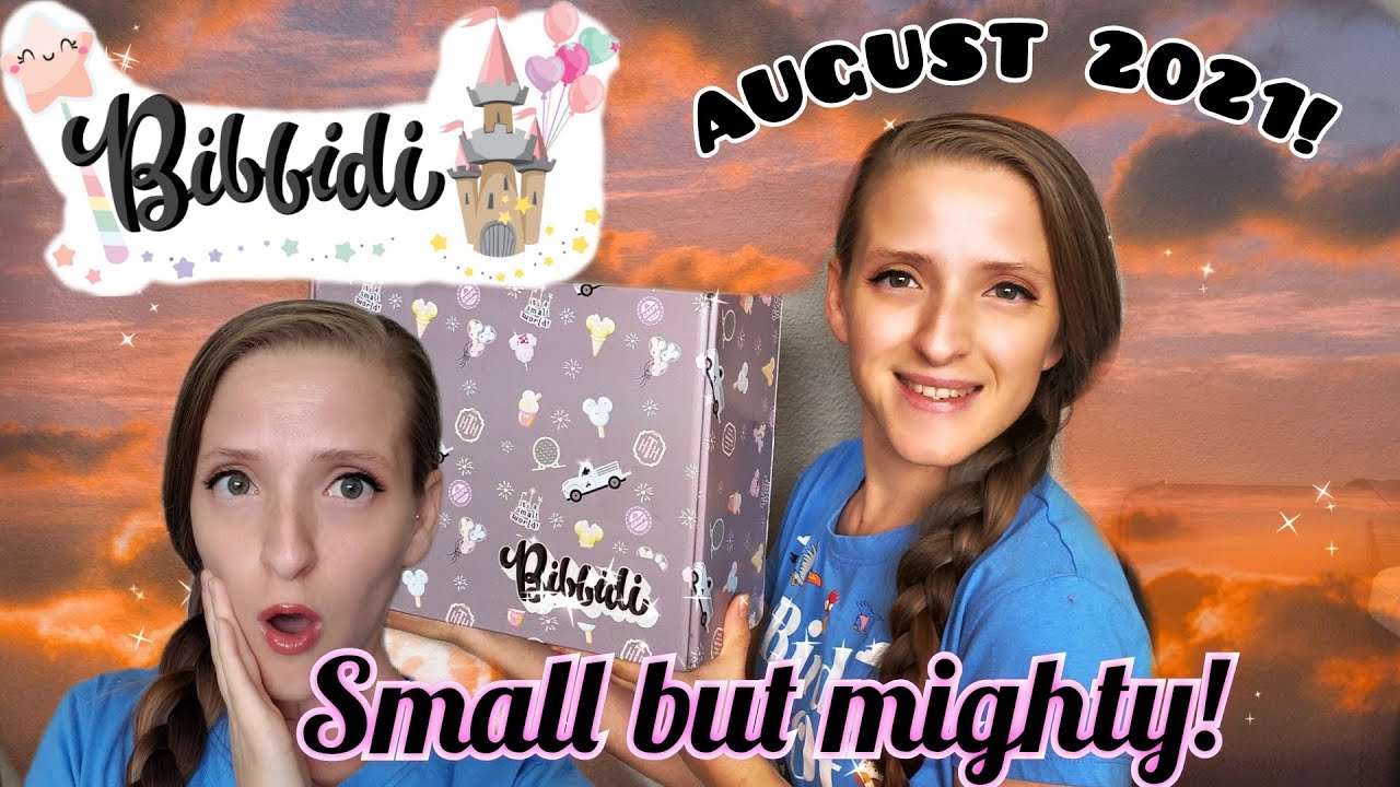 Bibbidi unboxing August 2021! small but mighty!
