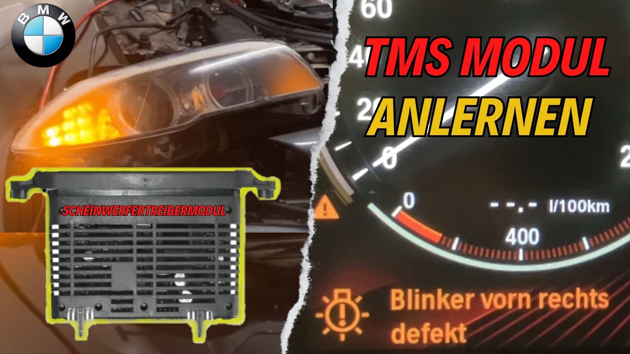 Bremsleuchten Sind Ohne Funktion Was Tun Sie Scheinwerfertreibermodul am BMW 5er F10/F11 TMS anlernen | Lösung