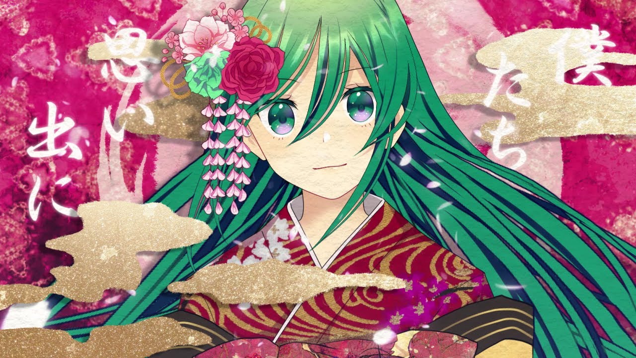 桜吹雪-プロフ必読♡シーグラスアート 桜吹雪-プロフ必読♡シーグラスアート Hatsune Miku】 桜吹雪