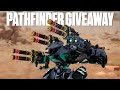  your chance to win a new pathfinder robot in war robots