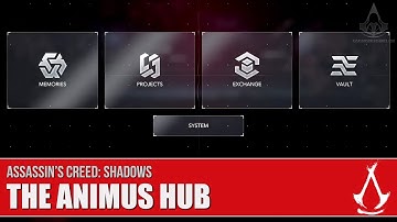 Animus Hub Introduction [Assassin