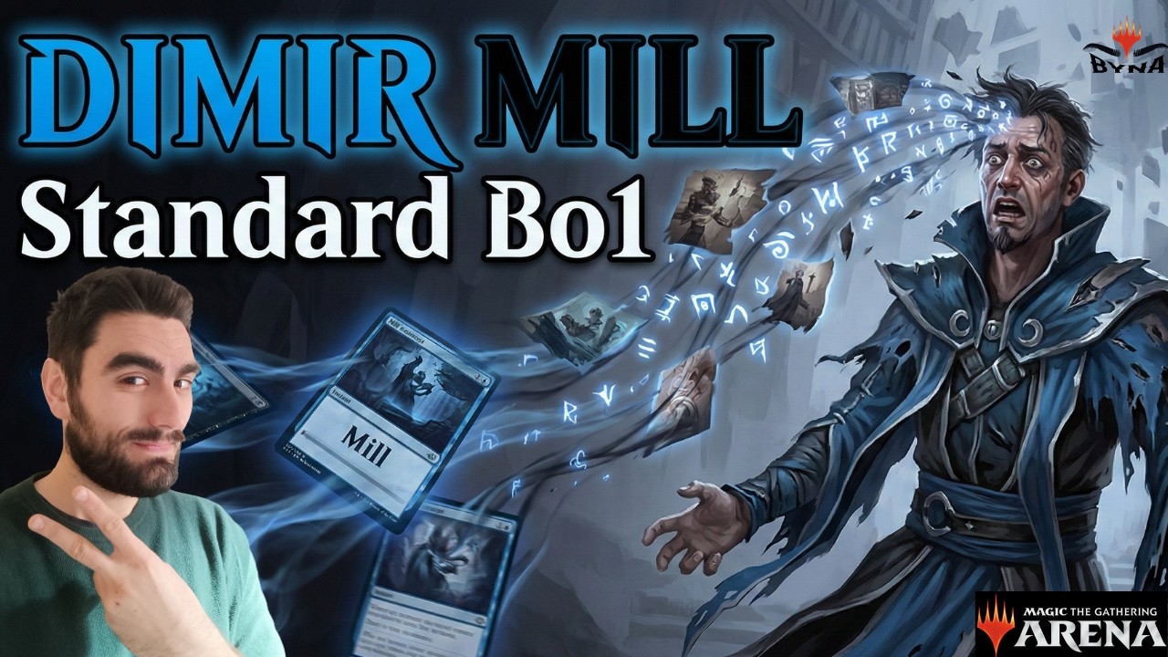 DIMIR MILL Standard Bo1 #mtgarena #magic #mtgita #magicthegathering