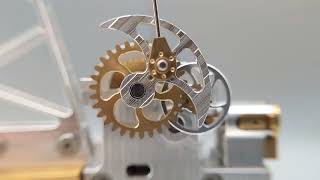 Mechanical Miniature Oil Pump Jack Oil Derrick Model That Works with Dust Cover | Stirlingkit