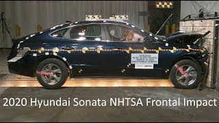2020-2021 Hyundai Sonata NHTSA Frontal Impact