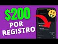 Gane $200 dolares Por Registro (Retiro en Vivo) Ganar dinero por internet - Jesus Avellaneda