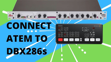 ATEM Mini Audio: How to Connect the dbx286s to the ATEM Mini