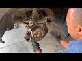 replacing front rotors and brake pads 2010 Acura TL