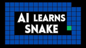 AI learns to play snake (Reinforcement Learning)