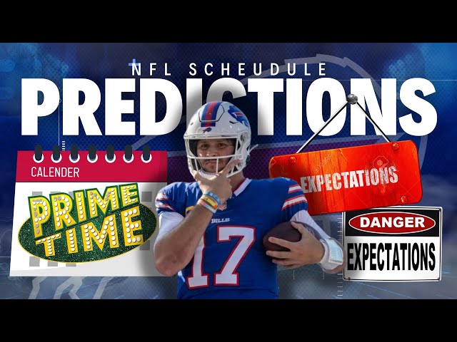 PRIMETIME PREDICTIONS for the BILLS schedule and 'REALISTIC' EXPECTATIONS for Buffalo's OFFENSE class=