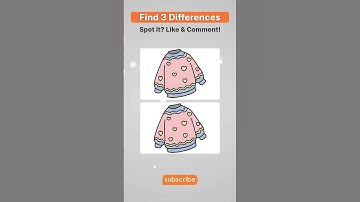 Only Sharp Eyes Can Find All 3 Differences 👀🧥