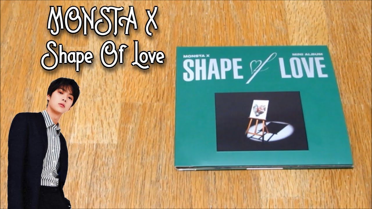 Monsta X 11th Mini Album Shape of Love ver Jewel Member Set CD Photobook  Poster