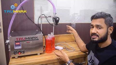 Digital Liquid Filling machine- Introduction ( Part 1)