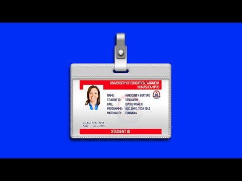 How To Design a Simple but Professional ID Card - Photoshop Tutorial 