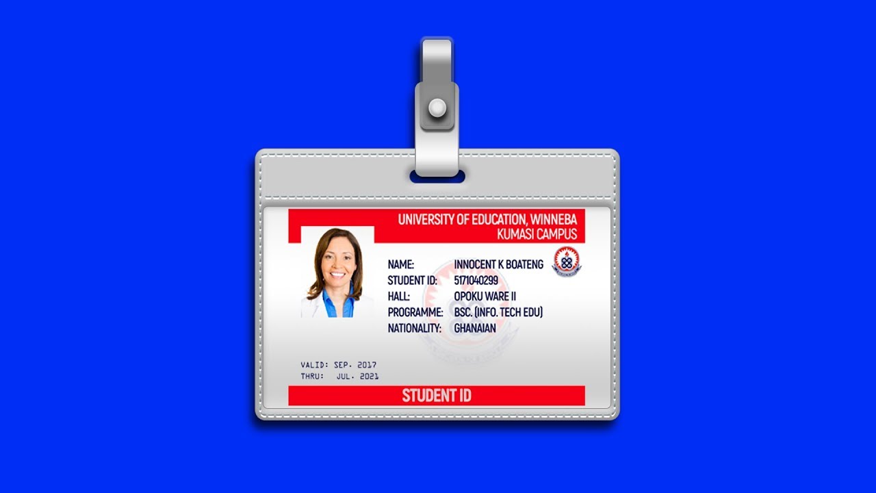 How To Design a Simple but Professional ID  Card  