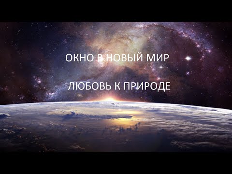 Видео: ОКНО В НОВЫЙ МИР ЛЮБОВЬ К ПРИРОДЕ