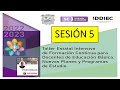 SESIÓN 5 TALLER ESTATAL DE FORMACIÓN - APRENDIZAJE BASADO EN PROBLEMAS - APRENDIZAJE SERVICIO