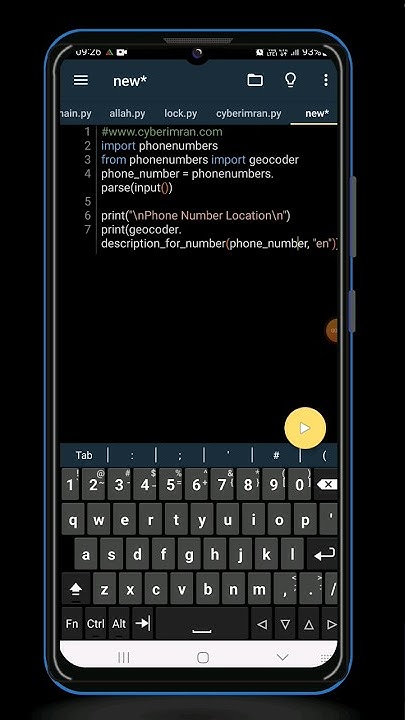 Location Tracking Using Python || #kalilinux #coding #python # ...