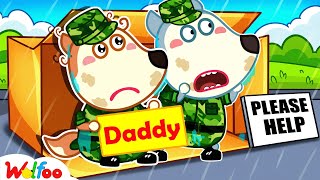 Our Baby Soldiers Are Homeless - Baby Safety Cartoon Wolfoo Family