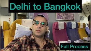 Delhi To Bangkok | June 2023 | Full Process | Visa on Arrvial | Thailand Trip |