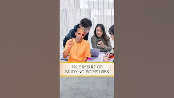 True result of studying scriptures | Gauranga Darshan Das