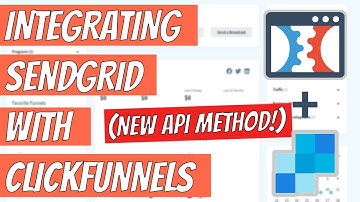 How To Integrate Sendgrid SMTP in Click Funnels - NEW API METHOD