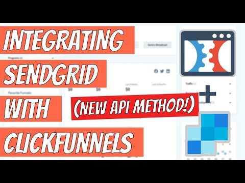 How To Integrate Sendgrid SMTP in Click Funnels (2021) - NEW API METHOD