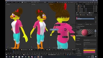 [Blender Timelapse] A Chicken