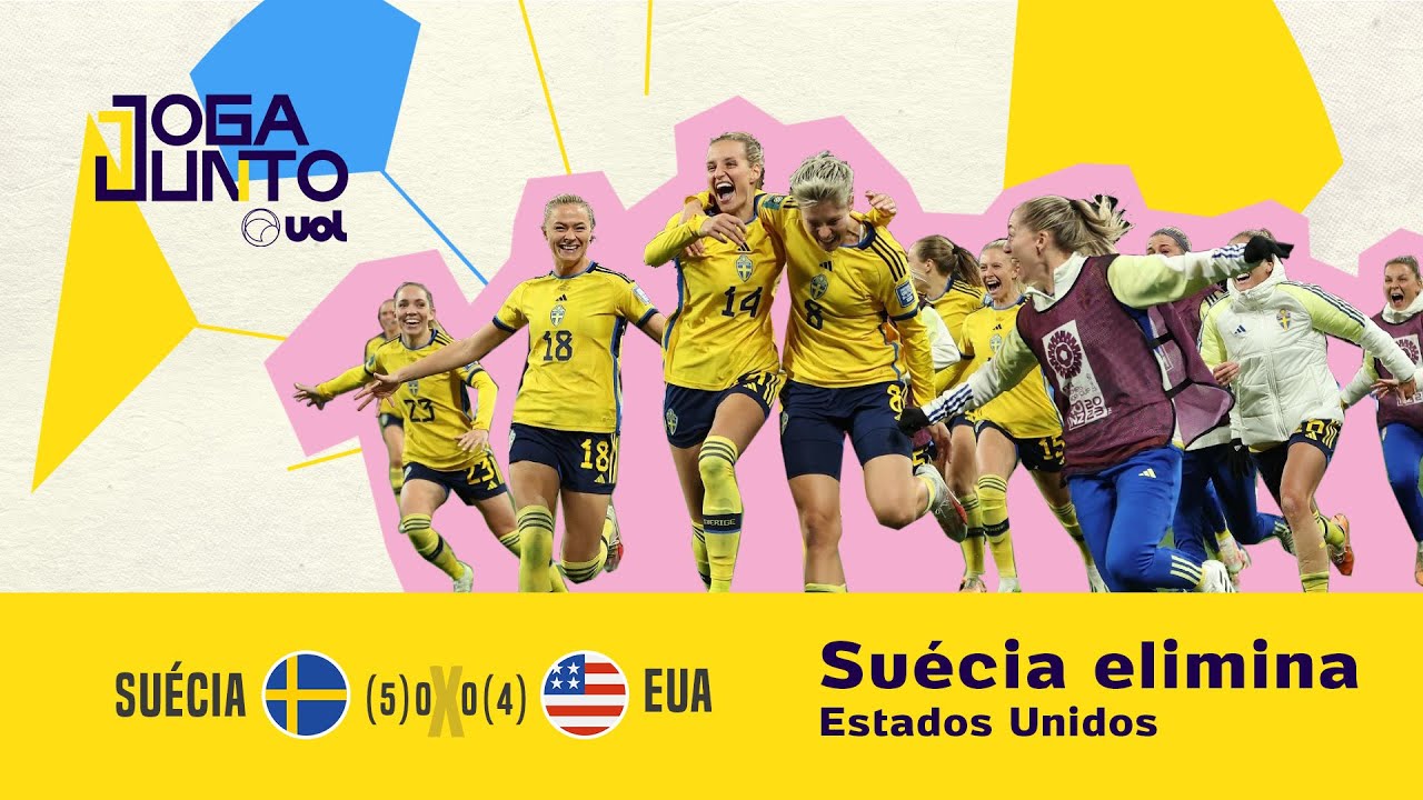 Nos pênaltis, Suécia derruba Estados Unidos da Copa Feminina