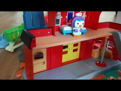 뽀로로소방서 패티 에디 인형놀이 세탁기 빨래 Pororo fire station 간호사패티 toy Patty Eddy 인형 놀이