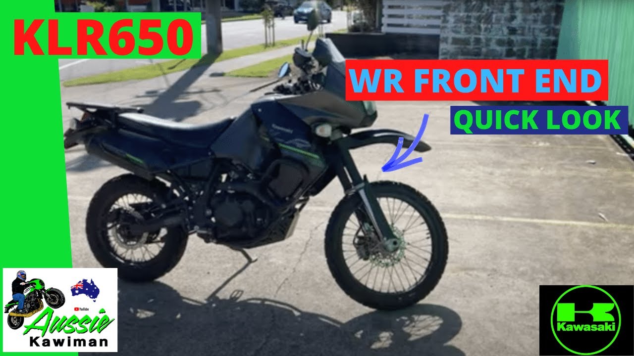 "Ultimate Off-Road Beast: Kawasaki KLR650 with WR450 Front End Conversion | Quick Look!!