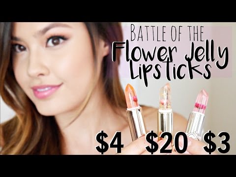 Battle of the Flower Jelly Lipsticks | Kailijumei vs $3-4 Dupes!