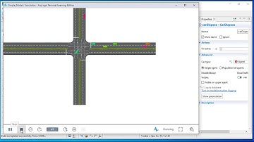 AnyLogic Traffic Flow Logic Part2