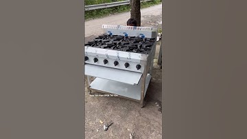 Bếp Âu 6 họng – mạnh hơn, nhanh hơn, chuyên nghiệp hơn. #bepau